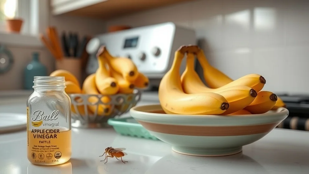 Hur blir du av med bananflugor hemma