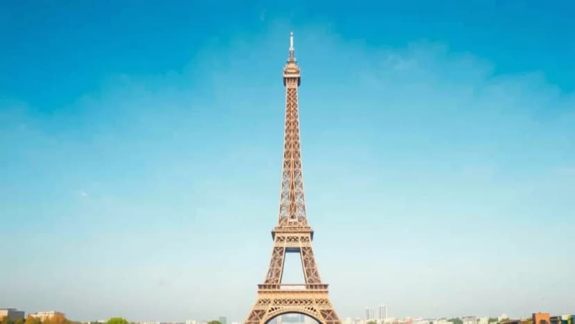 Hur högt är Eiffeltornet