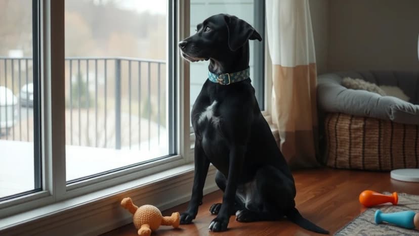 Hur länge får en hund vara ensam hemma