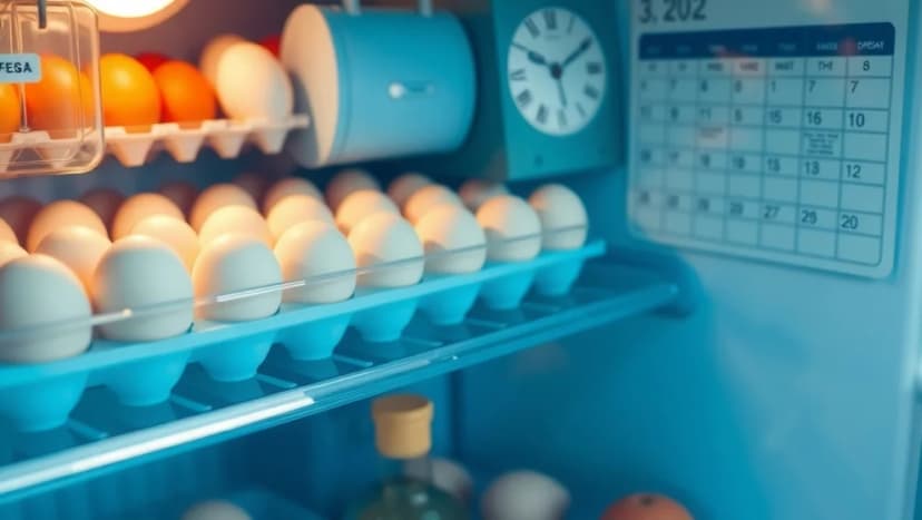 Hur länge håller ägg i kylen