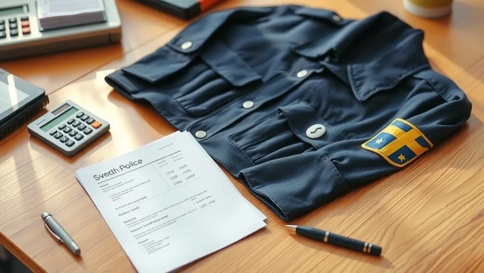 Hur mycket tjänar en polis i Sverige