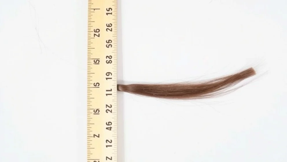 Hur mycket växer håret på en månad